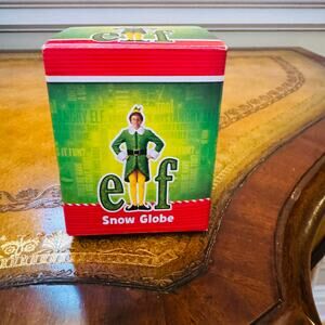 Elf Snow Globe in Original Box Buddy Will Ferrell JC Penney Exclusive NEW